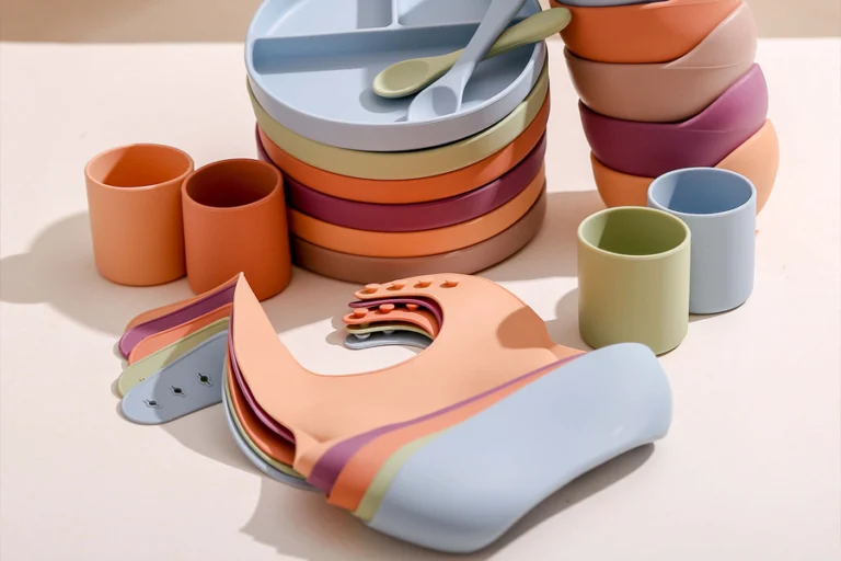 infant feeding silicone set